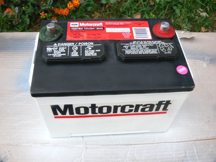 Ford motorcraft battery date