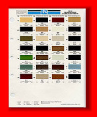 FORD PAINT CHIPS 1983
