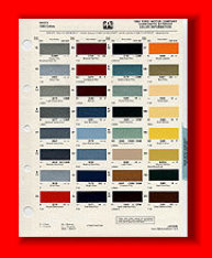 FORD PAINT CHIPS 1978-1983